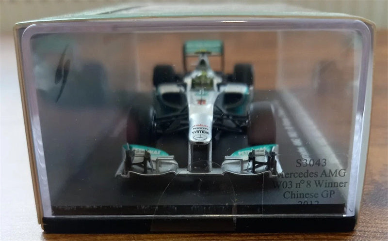 Spark Mercedes AMG W03 #8 Winner Chinese GP 2012 Nico Rosberg 1:43 Car Model view7