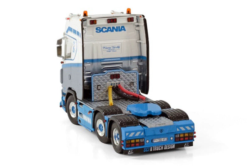 WSI SCANIA S HIGHLINE CS20H 6X2 TWINSTEER KEVIN TARDIF 1:50 Truck Pre-built Model