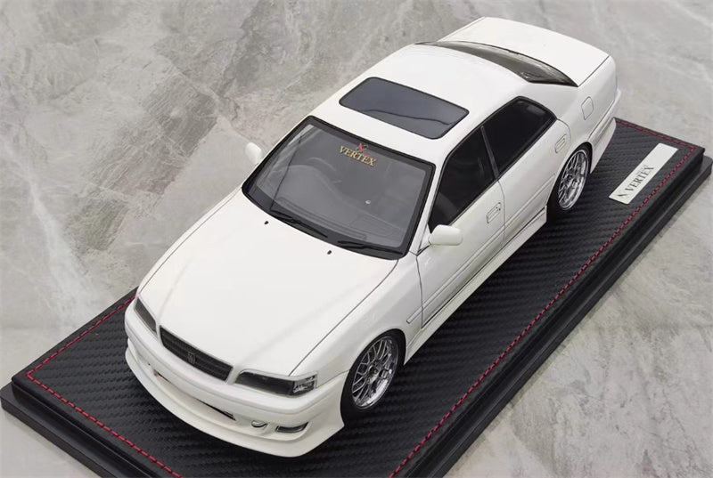 IG-Model vertex jzx100 jdm With engine white 1:18 Car Pre-built Model view1