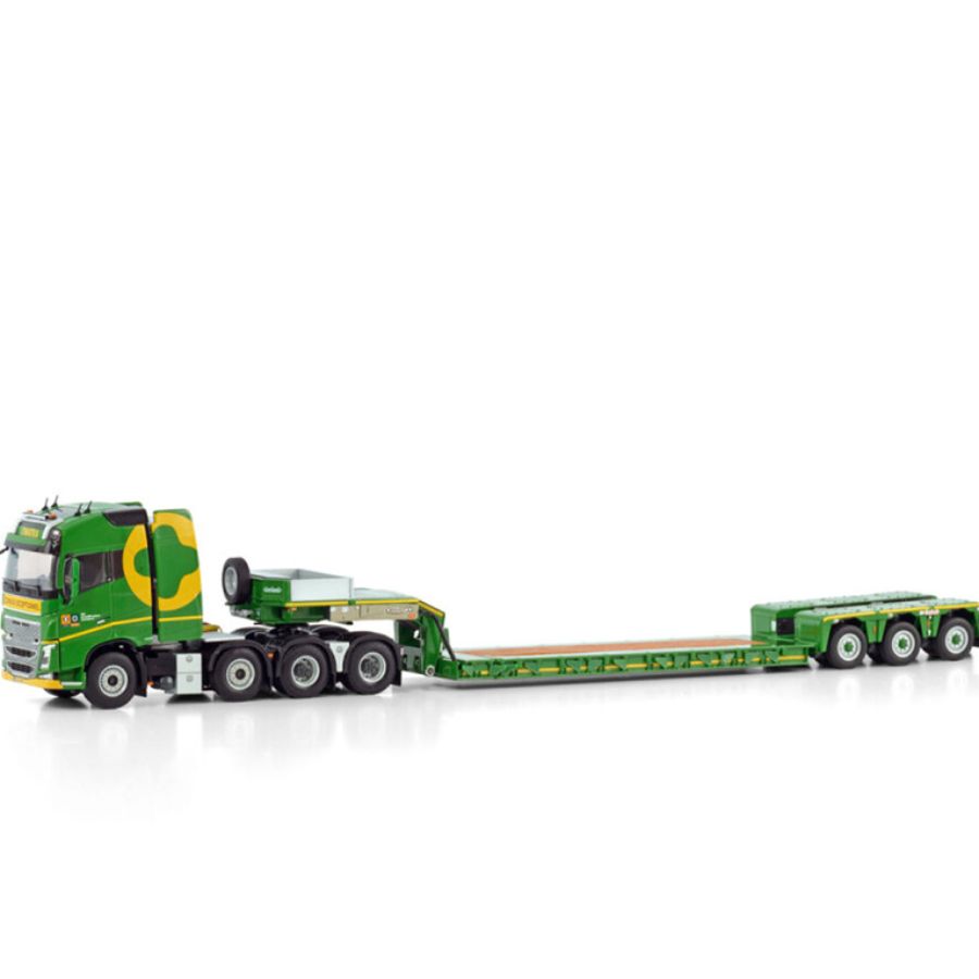 WSI  VOLVO FH4 GLOBETROTTER 8X4 LOWLOADER - 3 AXLE Zwatra 1:50 DIECAST Truck