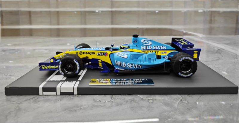 MINICHAMPS Renault R25 Fisichella Winner Australian GP 2005 #6 Limited Edition 102PCS ONLY Telefonica elf Hanjin Michelin Mild Seven 1:18 Car Pre-built Model view6