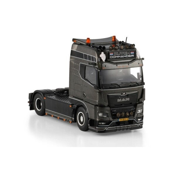 1:50 MAN Dutch Commander TGX GX 4X2 WSI Black DIECAST Model