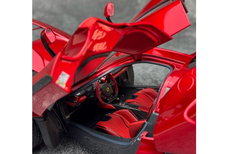 1:18 Ferrari LaFerrari  Hamilton Metallic Red BBR MODELS  DIECAST Model