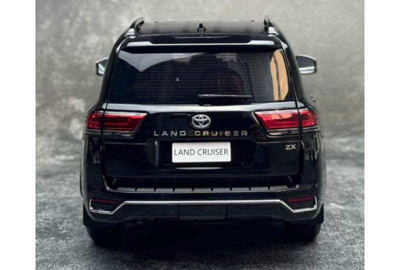 1:18 Toyota Land Cruiser LC300 ZX  black LCD MODELS  DIECAST Model