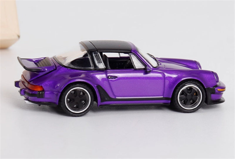 Rhino Model Porsche Singer Turbo Study 930 Purple 1:64 Car Pre-built Model view3