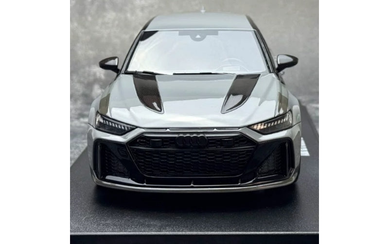 1:18 Audi RS 6 Avant GT‌ 2024 Gray GT Spirit Resin Car Model