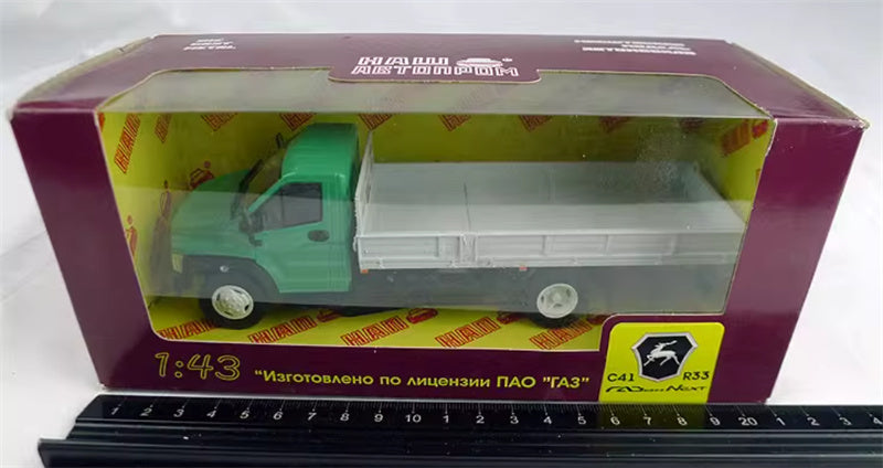 HAW RA3 C41 R33 Soviet Union Russian civilian pickup truck cyan 1:43 Truck Pre-built Model