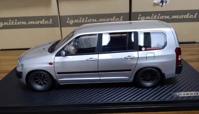 Ignition Model Toyota Probox GL NCP51V MPV silver 1:18car Pre-a Model