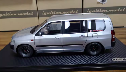 Ignition Model Toyota Probox GL NCP51V MPV silver 1:18car Pre-a Model