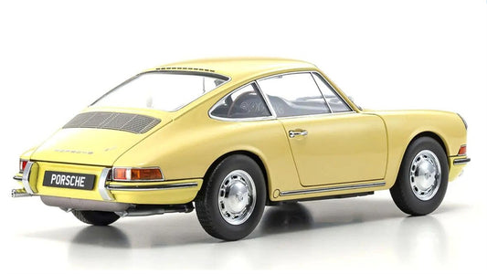 1:18 Porsche 911 (901/1st Gen) Coupe 1964  Champagne Yellow KYOSHO  DIECAST Model