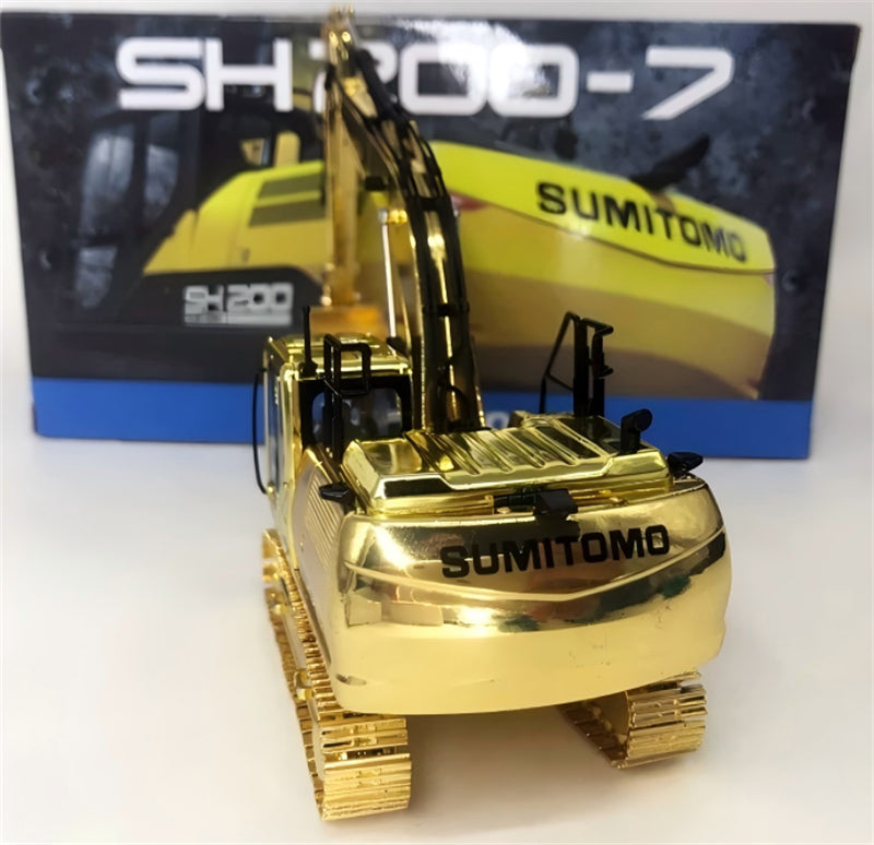 1:50 SH200-7 SUMITOMO Standard Edition Gold DIECAST Model