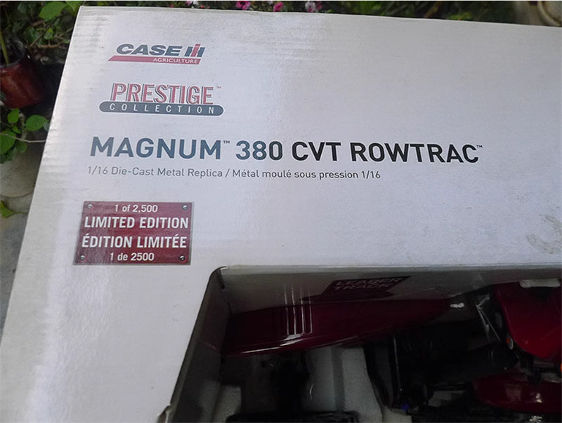 ERTL CASE IH Magnum 380 CVT Rowtrac Agricultural tractor Red Limited Edition 2500PCS ONLY 1:16 Truck Pre-built Model