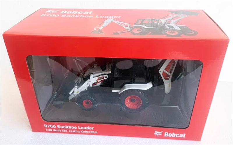 Bobcat B760 Backhoe Loader Limited Edition 1:25 Truck Pre-built Model