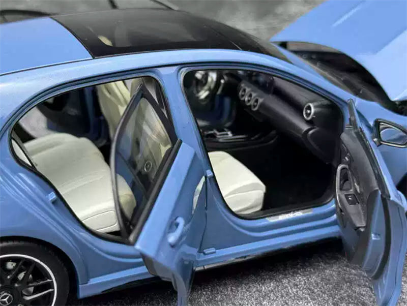 1:18 Mercedes-Benz AMG A45 S  Ceramic Blue NZG Limited Edition 300PCS ONLY DIECAST Model