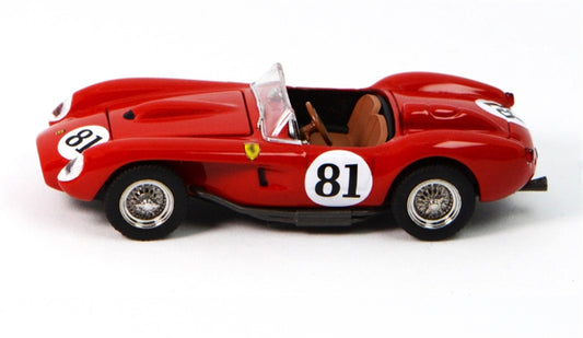 GFCC 1957 Ferrari 250 Testa Rossa Racing Red #81 LHD 1:64 car Pre-built Model view2