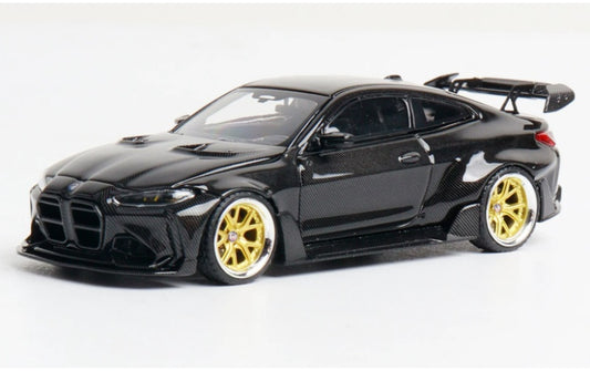 1:64 BMW M4 G82  Perforated all carbon black SW  Suzhou Exhibition Limited Edition 500PCS ONLY DIECAST Model