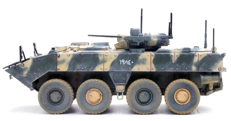 PANZERKAMPF Russian Bumerang IFV (Object K17) Yellow green coating 1:72 Tank Pre-built Model