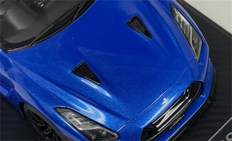 1:18 Nissan Stagea GT-R35 Custom Version Wagon  Gulf Blue IVY Merit Limited Edition 50PCS ONLY Resin Model