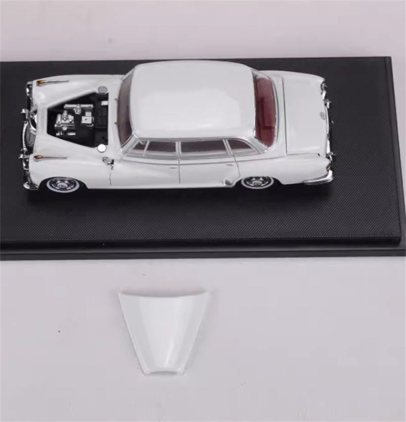 GFCC Mercedes Benz 300D 1959 classic car White LHD 1:64 car Pre-built Model view5