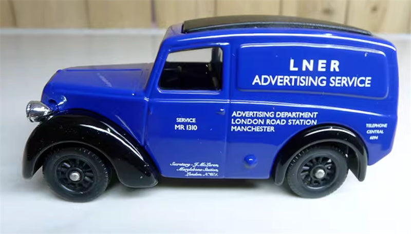 CORGI Morris Van LNER blue Limited Edition 1500PCS ONLY 1:76 Truck Pre-built Model