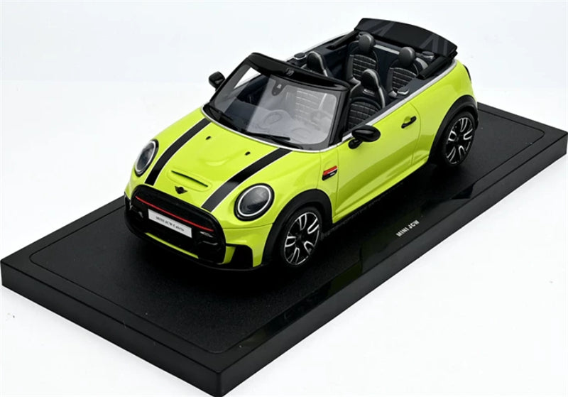 1:18 MINI COOPER JCW CABRIO ZESTY 2021 yellow OTTO Limited Edition Resin Model