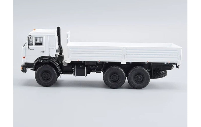 1:43   KAMAZ-43118 Modimio  White ABS Model