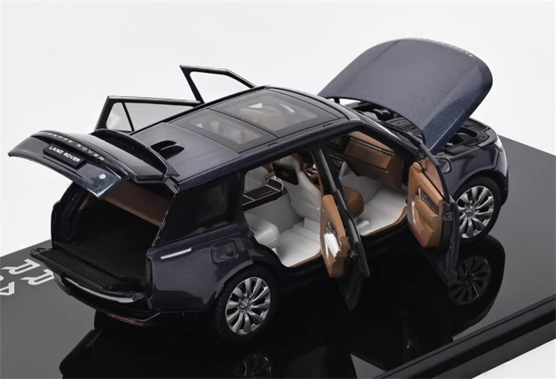 1:43 Land Rover Range Rover Honor Genesis 2022 Blue  LCD MODELS Extended Edition DIECAST Car Model