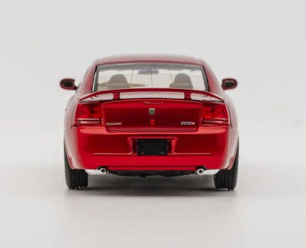 Rollin 1:64 Dodge Charger SRT8 2008 Muscle Car Diecast Model Red