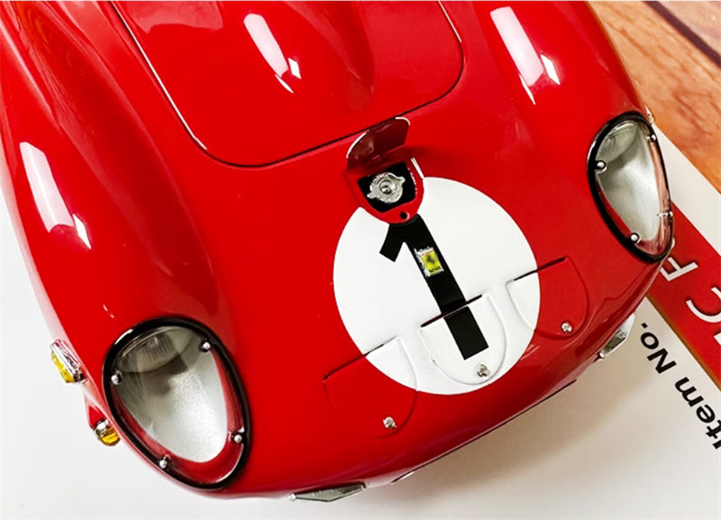 CMC Ferrari 250 GTO Winner 1000km Paris 1962 #3987 (LHD) Montlhery / R. Rodriguez #1 Limited Edition Red 1:18 Car Pre-a Model