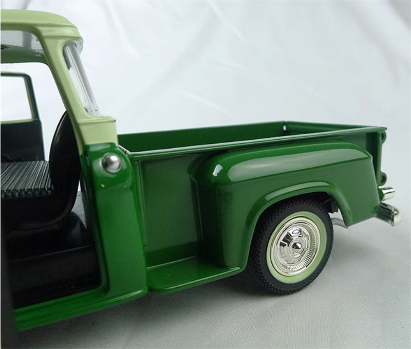 SpecCast 1957 Chevy Stepside Pickup Oliver green 1:25 Truck Pre-built Model