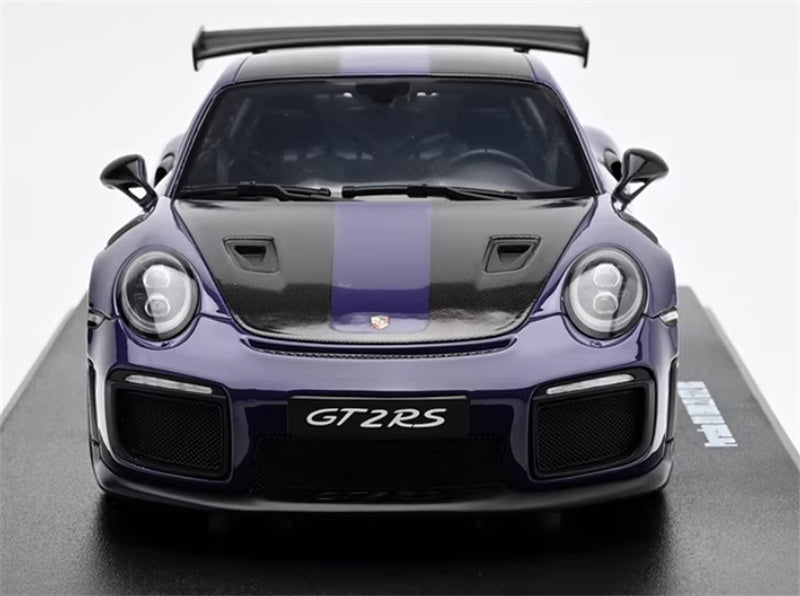 1:18 PORSCHE 911 (991.2) GT2 RS COUPE  purple  GT SPIRIT Limited Edition Resin Car Model