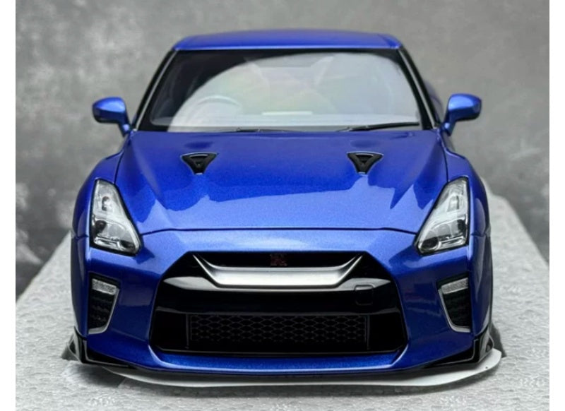 1:18 Nissan GT-R NISMO R35 2022 Wangan Blue MOTORHELIX Track Edition Limited Edition 399PCS ONLY DIECAST Model