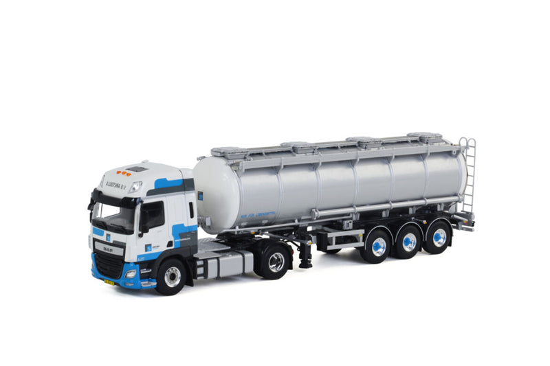 WSI DAF CF 4 x 2 Tanktrailer with pump cabinet Lootsma Tanktransport 1:50 Truck Pre-built Model