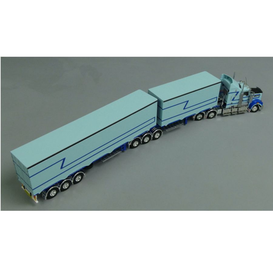 Drake Kenworth T909 Freiner B Double Transport Vehicle 1:50 DIECAST Truck