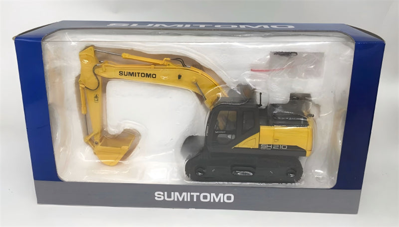 1:50 SH210-6 SUMITOMO Japanese version Yellow DIECAST Model