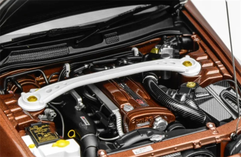 1:18 Nissan Skyline GT-R (R34)  Metallic Bronze MOTORHELIX Limited Edition 799PCS ONLY DIECAST Model