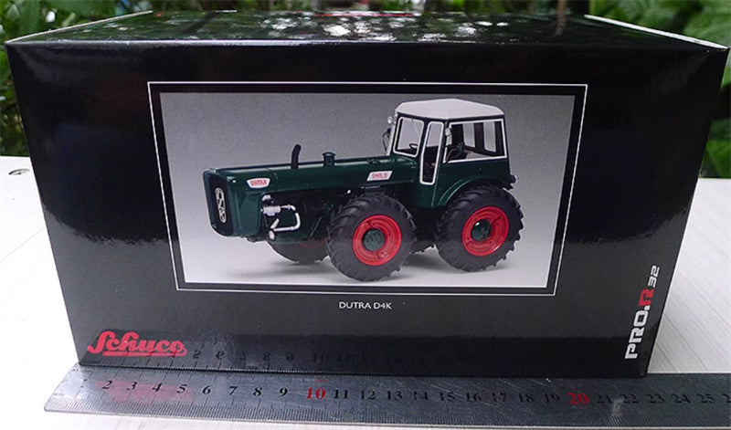 SCHUCO Dutra D4K tractor blackish green Limited Edition 1000PCS ONLY 1:32 Truck Pre-built Model