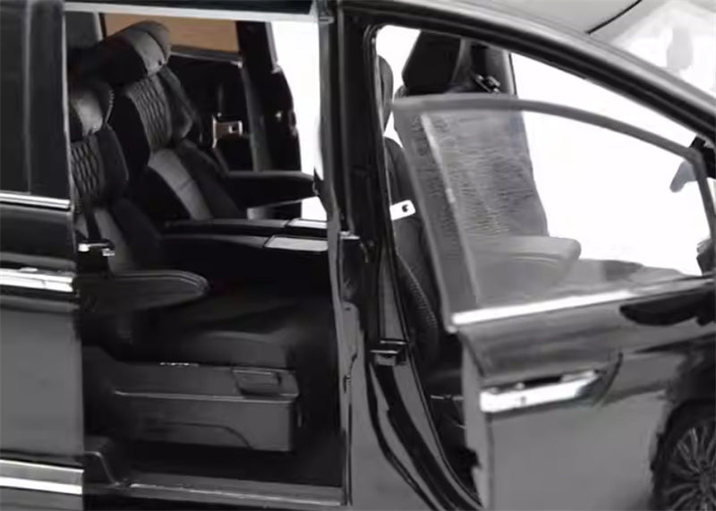 Dongfeng Honda ELYSION MPV 2022 black 1:18 Car Pre-built Model view2