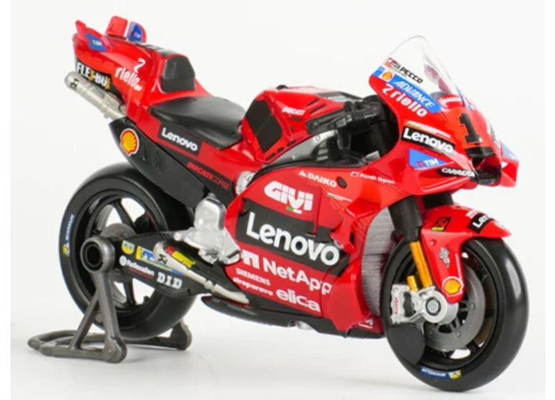 1:18 Ducati DESMOSEDICI GP 2024 Red TEAM 2024 #1 BAGNAIA Maisto  Diecast Motorcycle Model