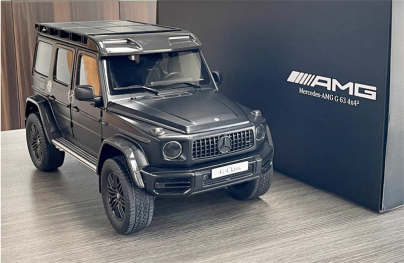 NZG Mercedes Benz G63 4X4 W463 Off road Edition 2023 Dark Night Black 1:12 DIECAST Car