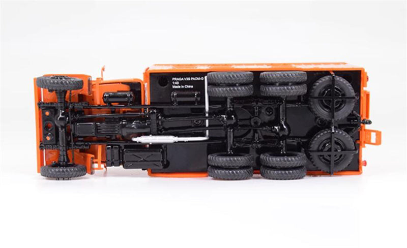 Autohistory PRAGA-V3S-PAOM-G Prague Special All Terrain Box Truck 1:43 Truck Pre-built Model