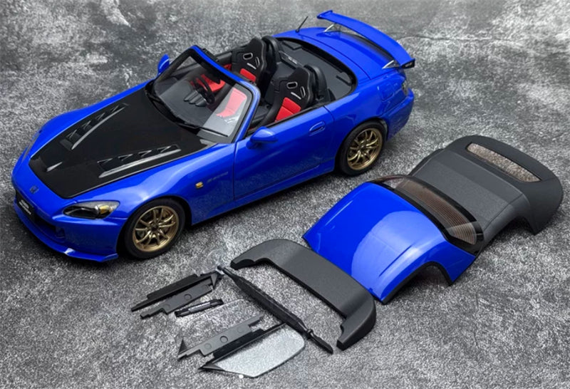 1:18 Honda S2000 MUGEN  Apex Blue MOTORHELIX Limited Edition 399PCS ONLY DIECAST Model
