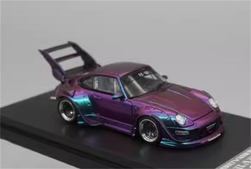 1:64 Porsche 911 RWB 993 Chameleon Purple SW DIECAST Limited Edition 499pcs ONLY Model
