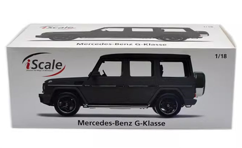 iScale Mercedes Benz G500 G-KLASSE off-road black 1:18 Car Pre-built Model view9