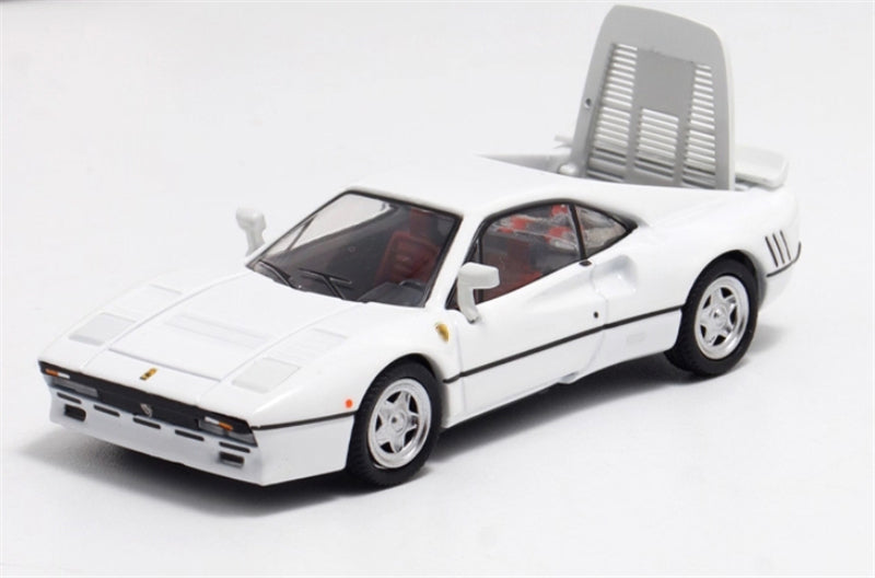 Hone Model Ferrari 288 GTO White Limited Edition 299PCS ONLY 1:64 car Pre-built Model view1