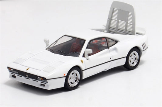Hone Model Ferrari 288 GTO White Limited Edition 299PCS ONLY 1:64 car Pre-built Model view1