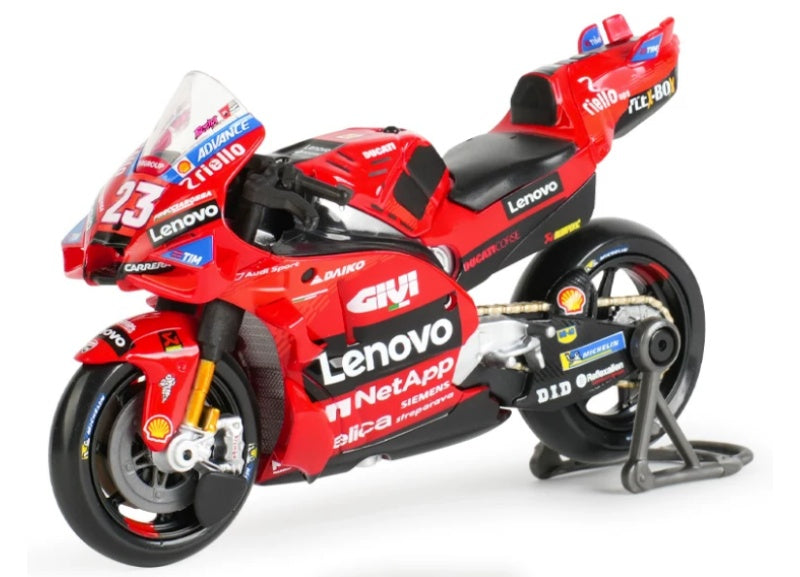1:18 Ducati DESMOSEDICI GP 2024 Red TEAM 2024 #23 BASTIANINI Maisto  Diecast Motorcycle Model