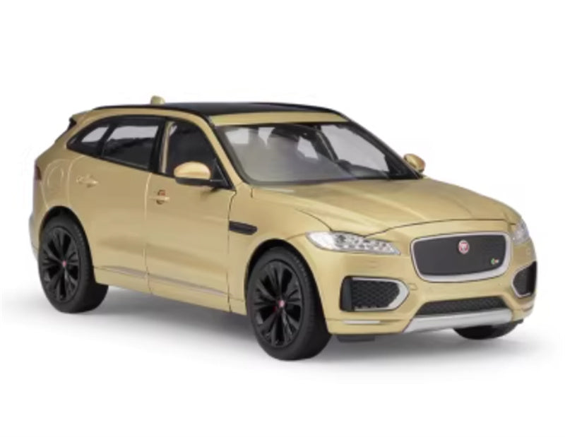 1:24 JAGUAR F-pace SUV  champagne  WELLY  DIECAST Car Model