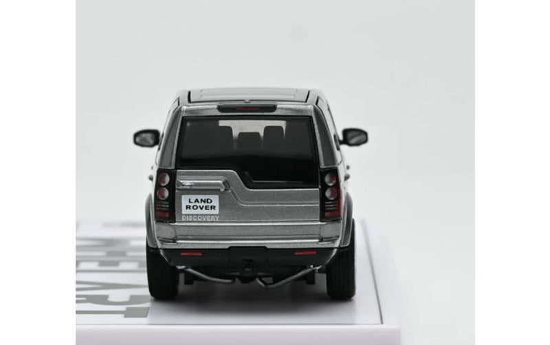 1:64 Land Rover Discovery 4 2014 Grey Silver Wheel Whelart   DIECAST Model
