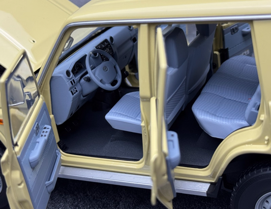 Almost Real Toyota LC76 2017 Land Cruiser beige 1:18 Car Pre-built Model view2